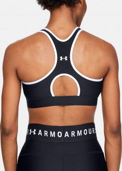 Бра Under Armour Armour Mid Keyhole Graphic 1344333-002 XL черный