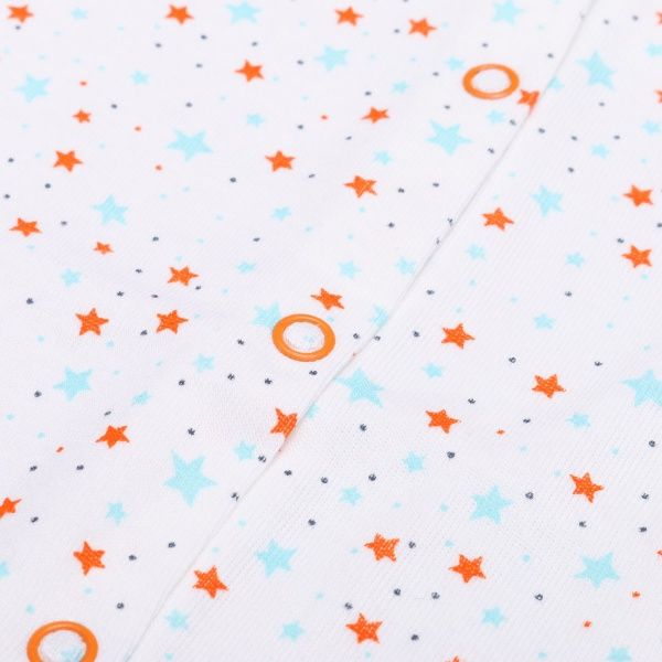 Боди детское Маленькие люди 1004-125 р.50 белый с принтом 