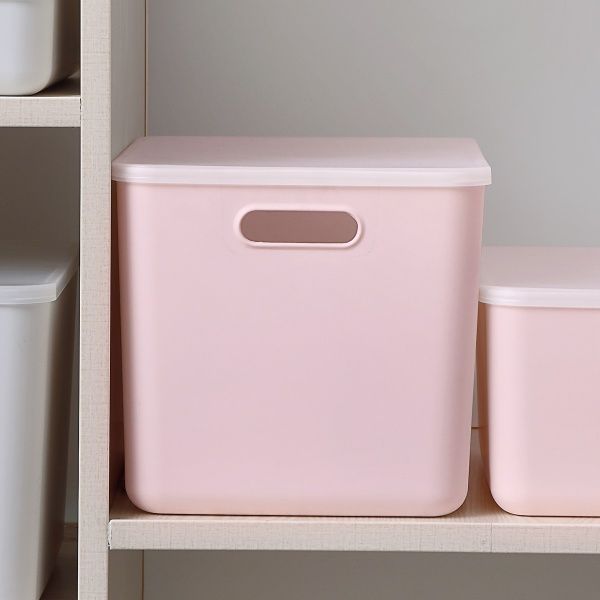 Ящик для зберігання MVM FH-14 LIGHT PINK 250x360x257 мм