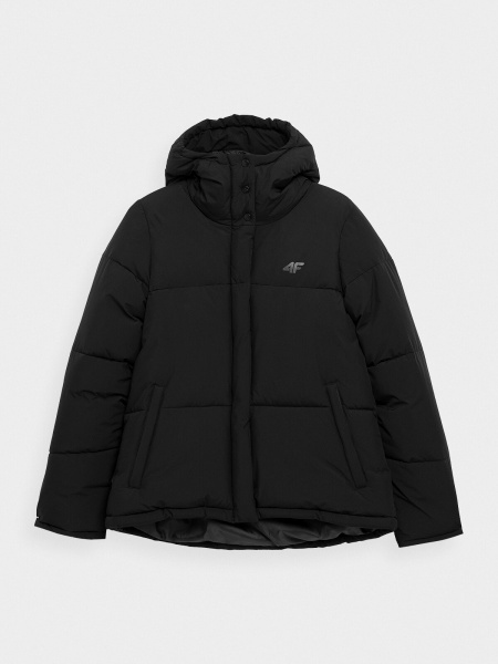 Пуховик 4F H4Z21-KUDP008-20S р.XS чорний
