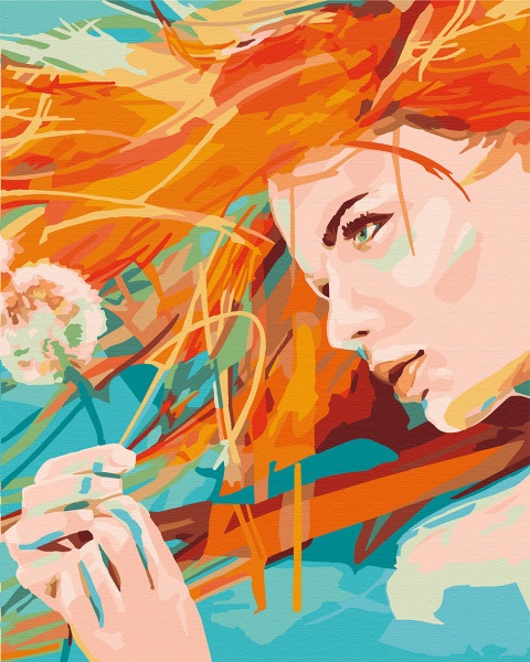 Картина за номерами Сонячна дівчина 10281-AC 40х50 см ArtCraft 