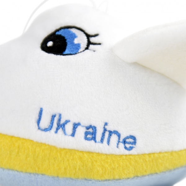 М'яка іграшка WP Merchandise Літачок 10 см білий FWPCHRPLANE22WT00