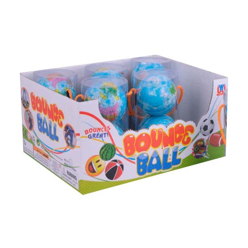 Набір м'ячів YONG YU JIA фомових Глобус 2 шт різнокольоровий YY-58 