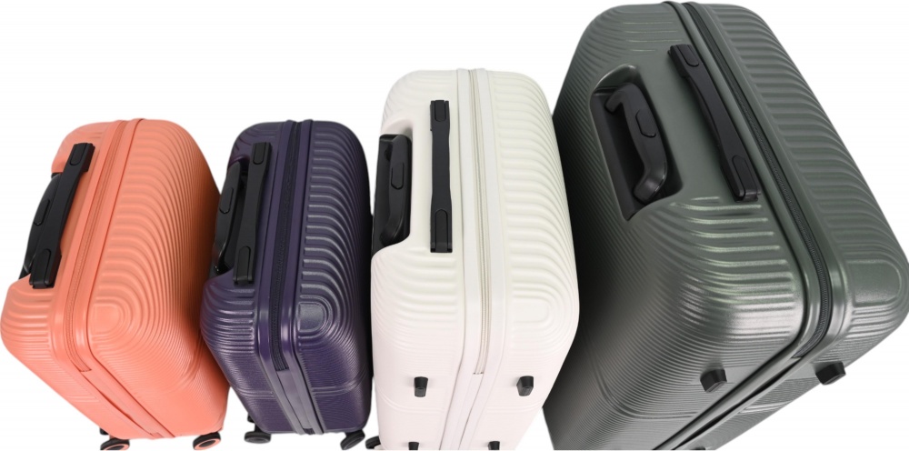 Чемодан Compass MS-2690 90 л кремовый 52x29x77 см L