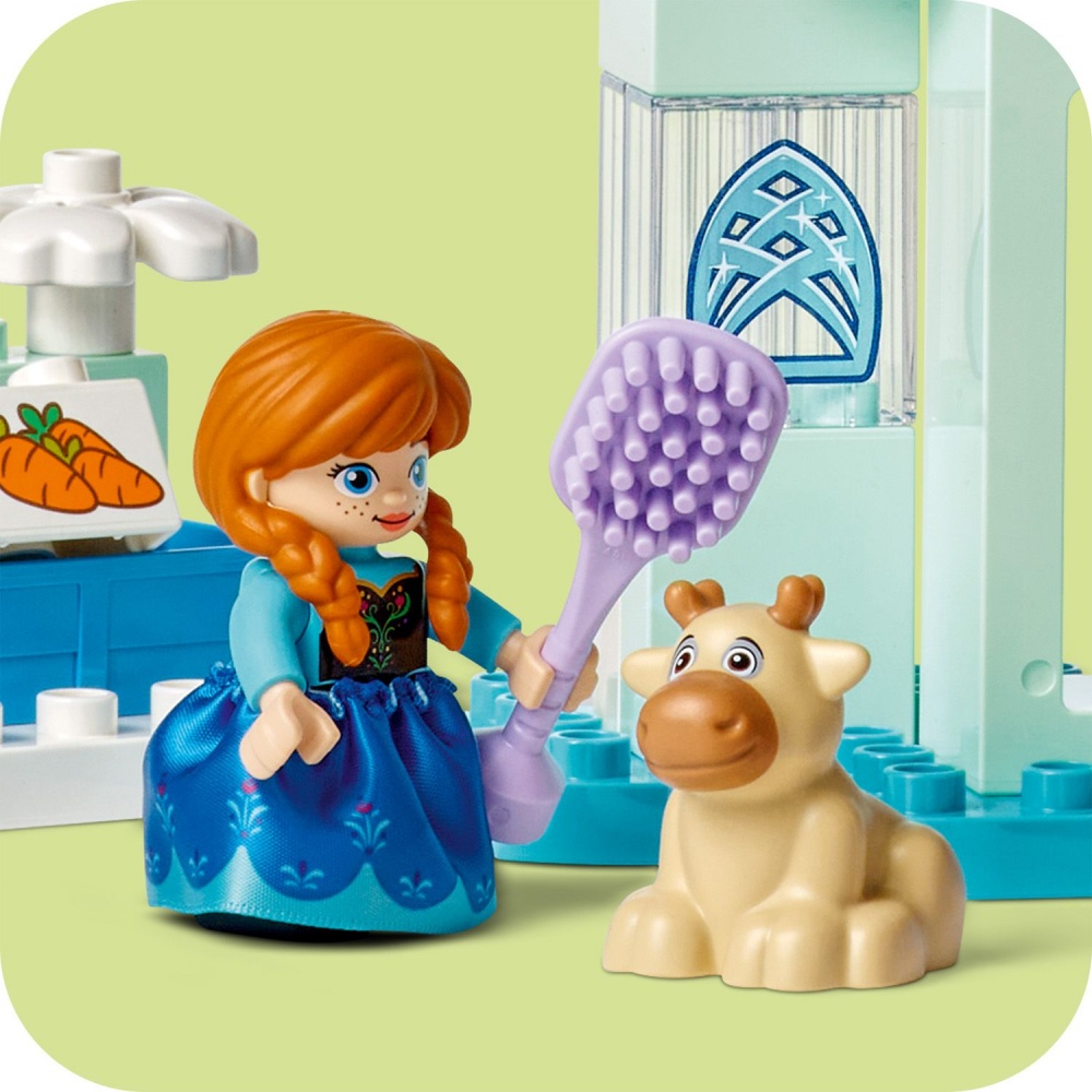 Конструктор LEGO DUPLO Disney Вечірка у крижаному палаці Ельзи та Анни 10455