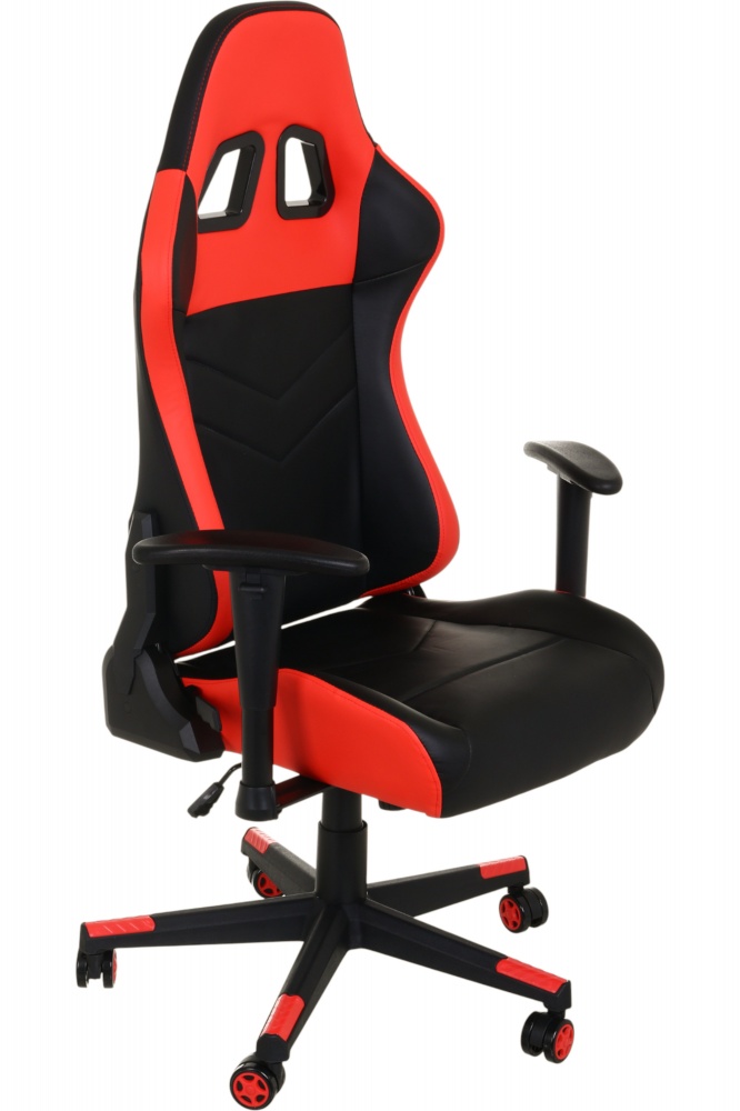 Кресло игровое Центр Меблів Астрид черно-красный