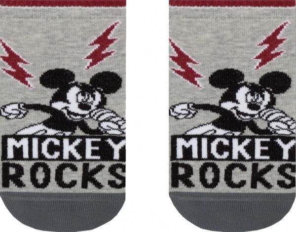 Шкарпетки дитячі Conte-Kids Disney Міккі Маус 352 17С-127СПМ р.20 сірий 