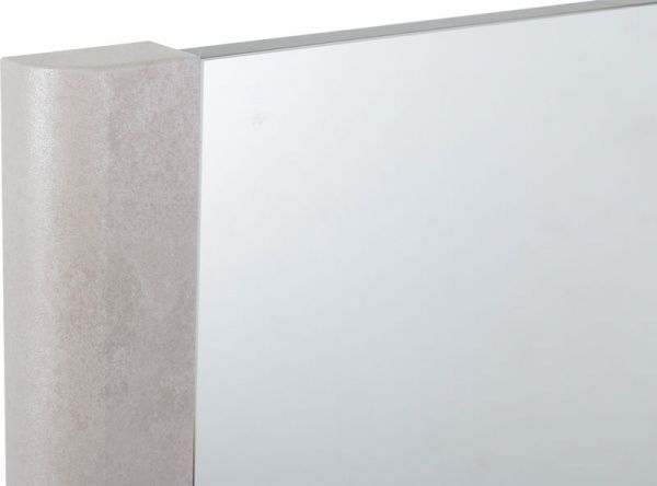 Зеркало Aqua Rodos Акцент бетон бежевый 80 см 