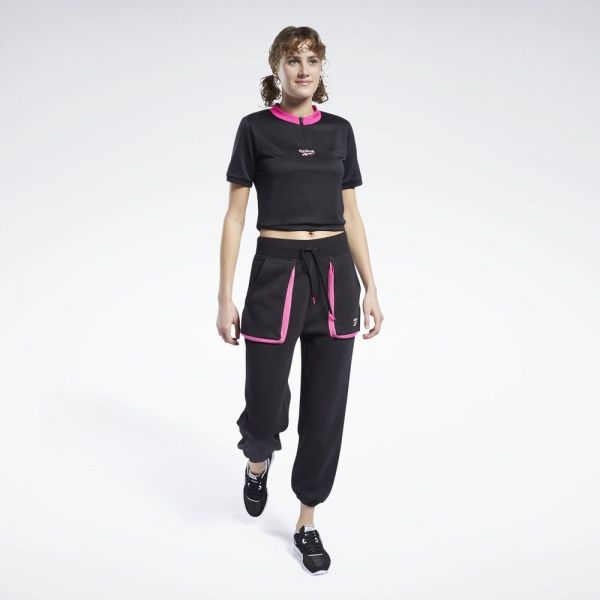 Брюки Reebok CL D JOGGER FT8131 р. M черный