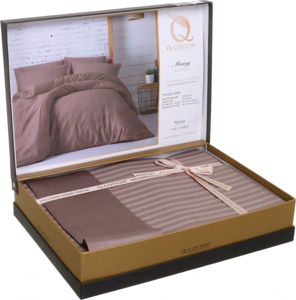 Комплект постельного белья 2.0 тауп MOSY LINE 