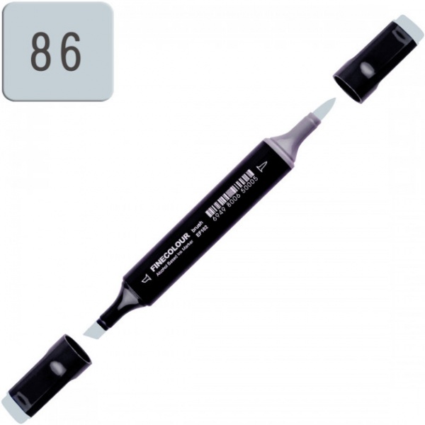 Маркер спиртовой FINECOLOUR EF102-86 серо-синий №5 