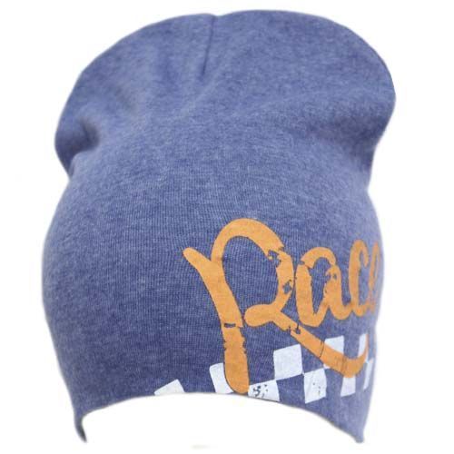Шапочка дитяча для хлопчика Kraft+ 411-Т р.52-54 джинс 