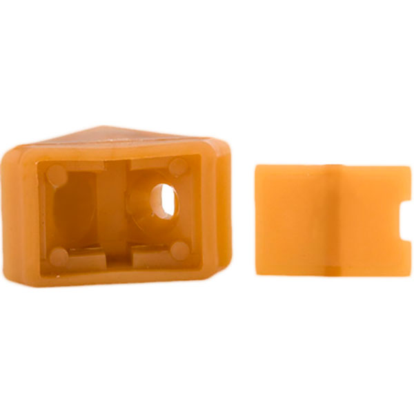 Кутник монтажний одинарний вишня 10 шт DC