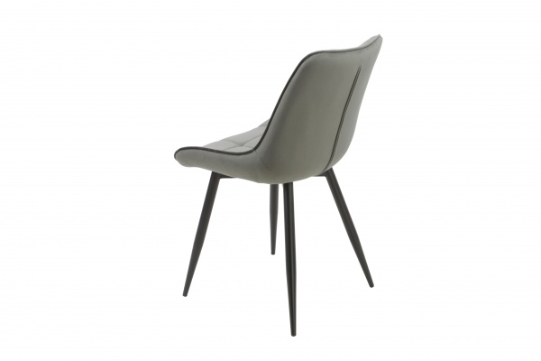 Стул Special4You Damask E6477 темно-серый/черный