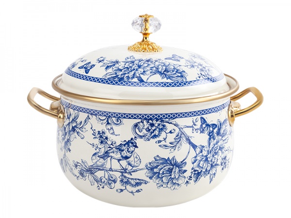 Кастрюля с крышкой Butterfly 3,8 л Elmani