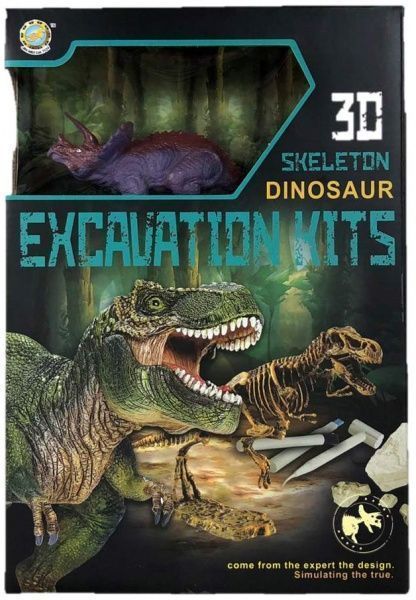 Игровой набор Qunxing Раскопки динозавра 501B-504B