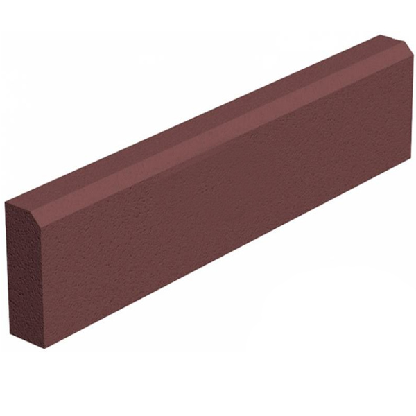 Поребрик ЗОЛОТОЙ МАНДАРИН  коричневий 1000х200х80 мм