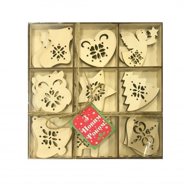 Набір фігурок з фанери Аплі-Краплі 