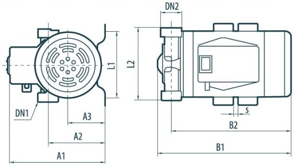 Насос для повышения давления Насосы плюс оборудование 15WBX-12