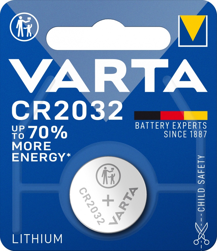 Батарейка Varta CR2032/CR 1 шт. (6032101401)