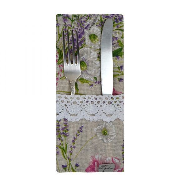 Конверт для столових приборів Прованс Grosso 10x24 см 