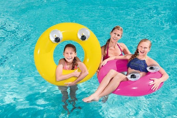 Коло надувне 91 см Очі