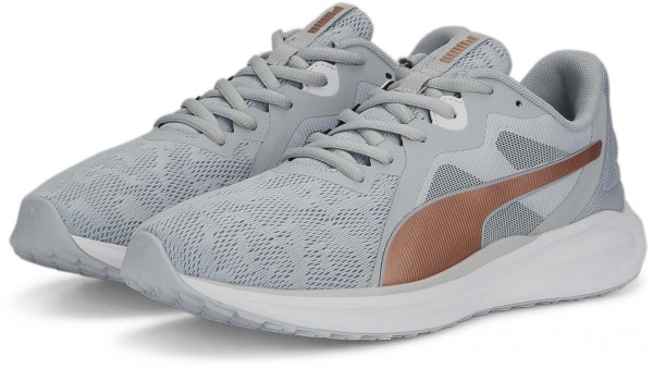 Кроссовки Puma TWITCH RUNNER METALLIC WN 37854802 р.38,5 серый