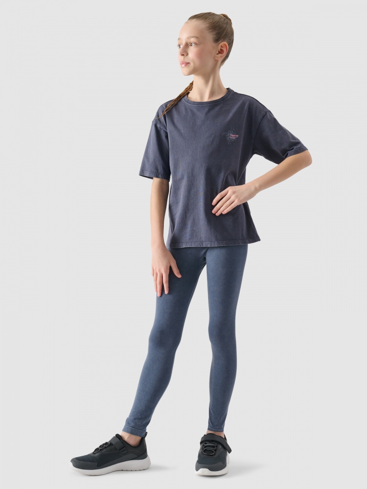 Футболка 4F TSHIRT F1853 4FJWSS25TTSHF1853-22S р.140 синий