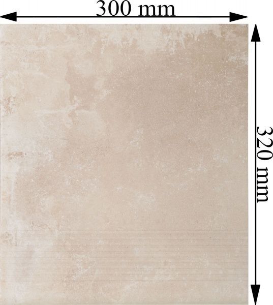 Клинкерная плитка Alivio sand stopnica v-shape 30x32 Cerrad