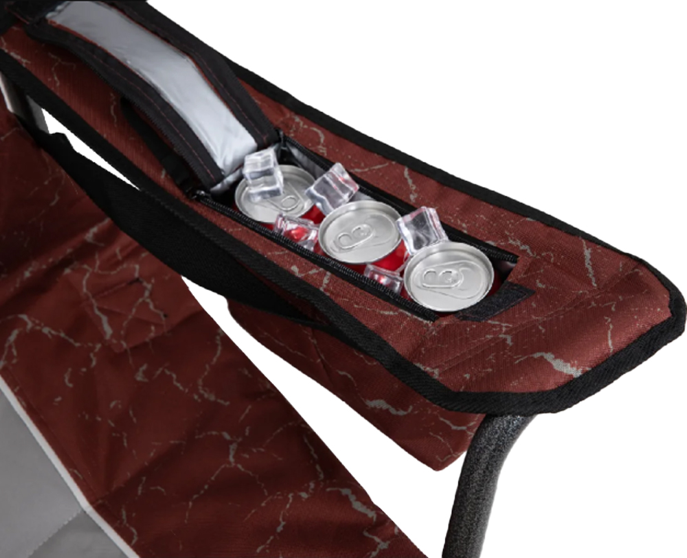 Стул раскладной KingCamp Juniper C10 Red/Grey (2248.65.54)