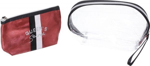 Набір косметичок Queen's secret 2 шт червоний 
