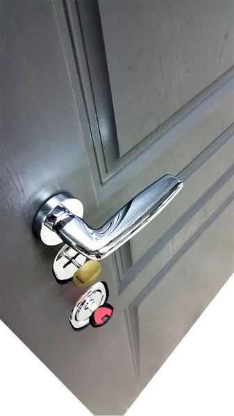 Двері вхідні Булат Олімп 216 дуб графіт / біла текстура 2050x850мм ліві