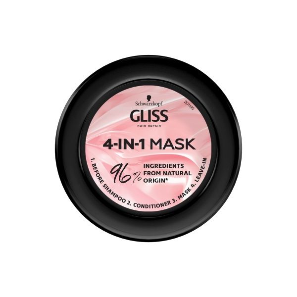 Маска Gliss Kur Performance Treat Блеск для поврежденных и окрашенных волос 400 мл