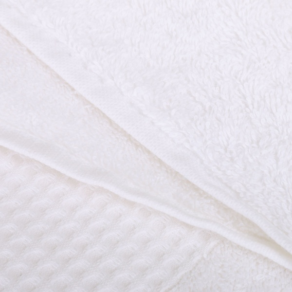 Набір рушників махрових Сусанна 2 шт 40x60 см білий Homeline 