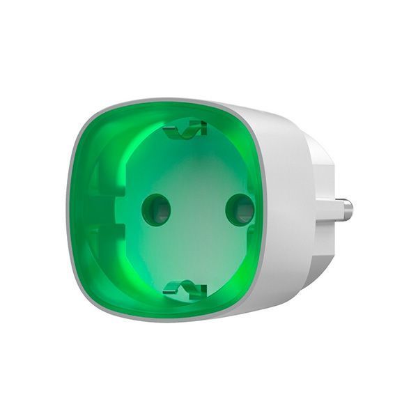 Розетка Ajax радіокерована розумна Socket білий 