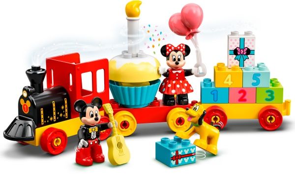 Конструктор LEGO Disney Святковий потяг Міккі та Мінні 10941
