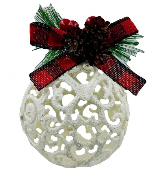 Куля E09025 d 90 мм білий