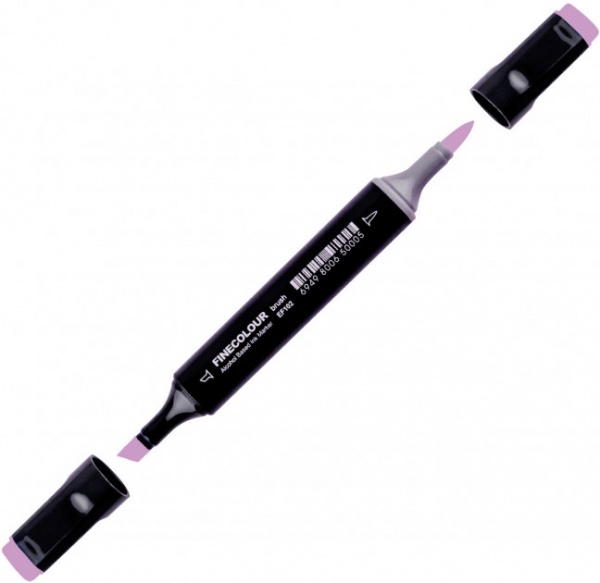 Маркер спиртовой FINECOLOUR EF102-119 светло-фиолетовый 