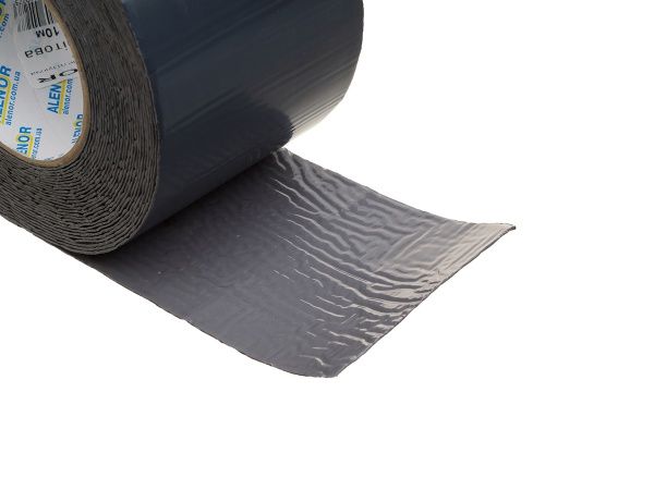 Лента герметизирующая Alenor BF бутиловая 100 мм x 3 м графитовая