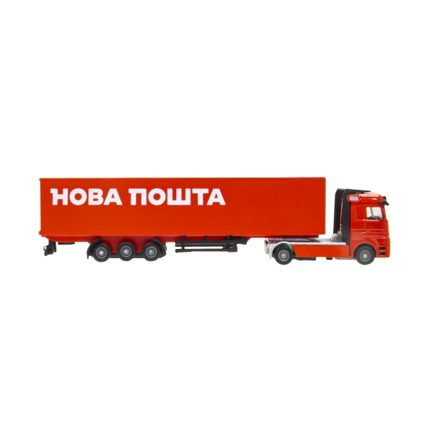 Фургон Технопарк Нова Пошта (червона) 1:32 SB-15-12-RED-WB(CIS)