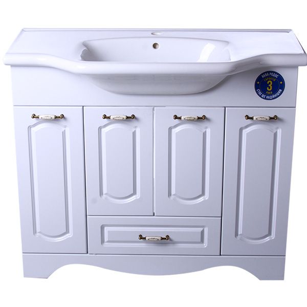 Тумба с умывальником Аква-Родос Классик 100 см 081300-u New Klasik