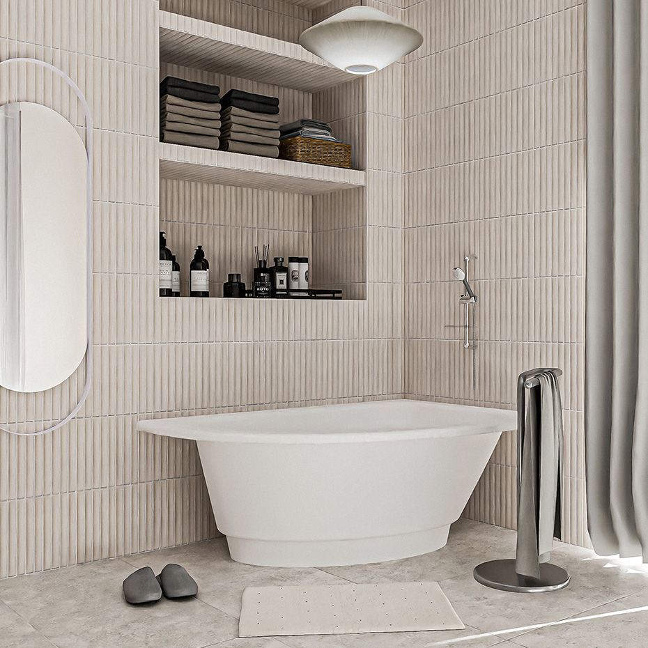 Ванна из искусственного камня Studio Stone Eden L 170х100 см