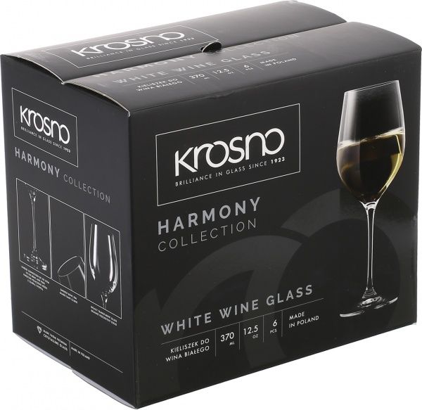 Набор бокалов для вина Harmony 370 мл 6 шт. Krosno