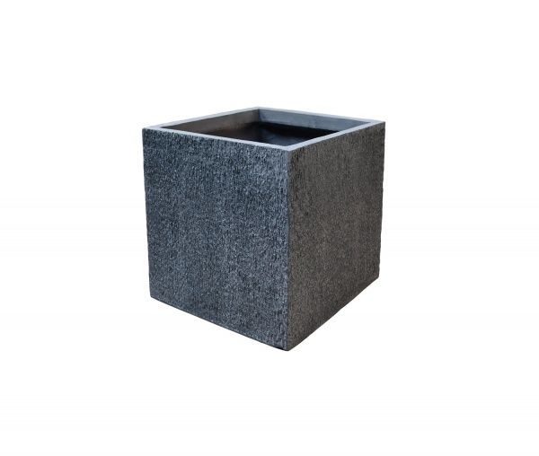 Кашпо Engard Бенуе 35х35х35 см квадратний 43 л сірий (GA71-2) 