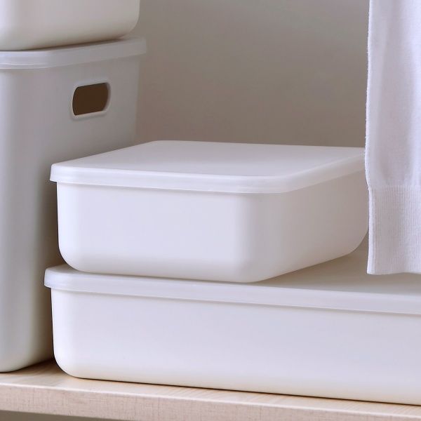 Ящик для зберігання MVM FH-10 WHITE 80x257x180 мм