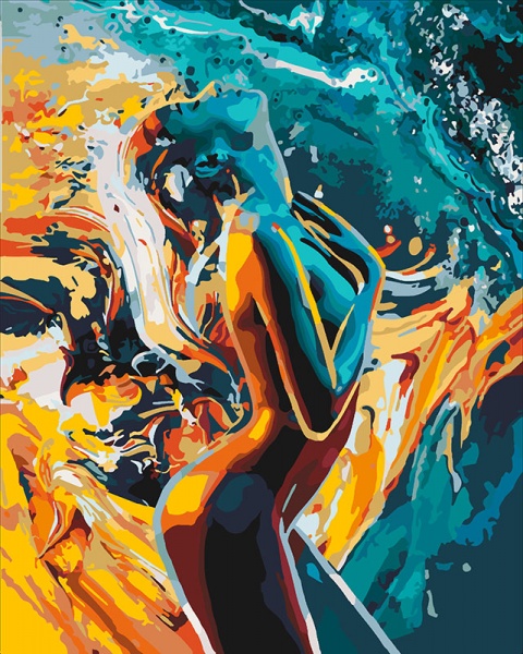 Картина по номерам Страсть женщины Идейка 