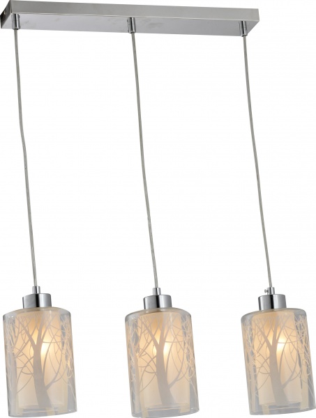 Підвіс Accento lighting Bizy 3x60 Вт E27 хром ALPL-PL1761-3