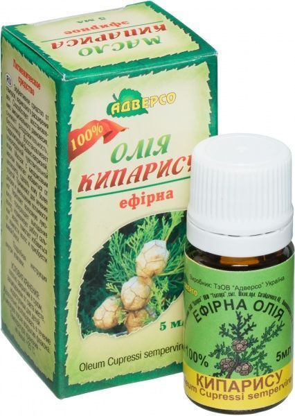Эфирное масло Адверсо Кипарисова 5 мл 