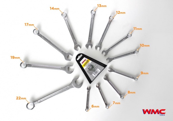 Набор ключей рожково-накидных WMC TOOLS WT-5123(к.47973)