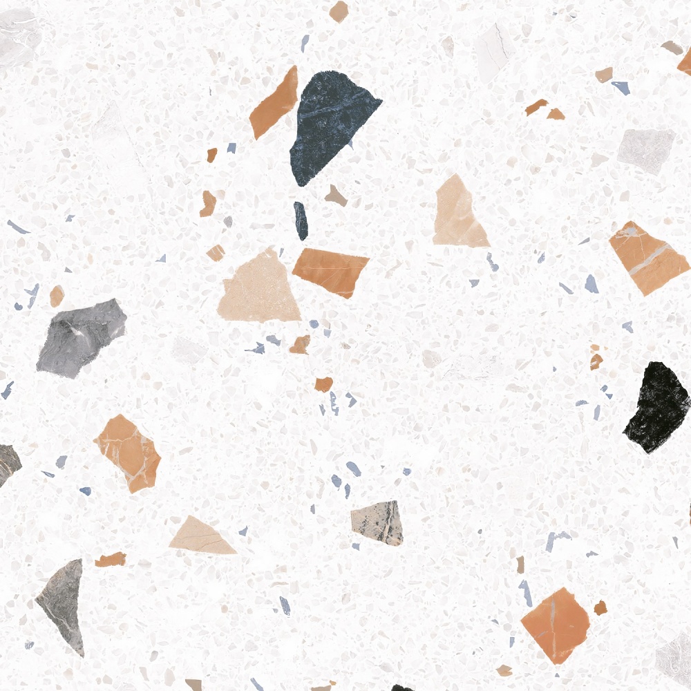 Плитка Stracciatella White F P R Satin 2 сорт 60x60 см